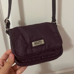 Purple Roots Crossbody Purse